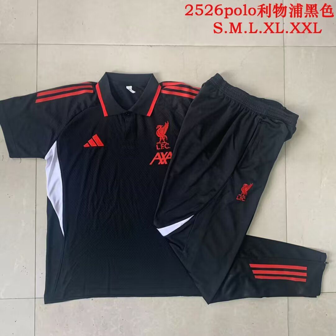 AAA Quality Liverpool 25/26 Black Training Kit Jerseys
